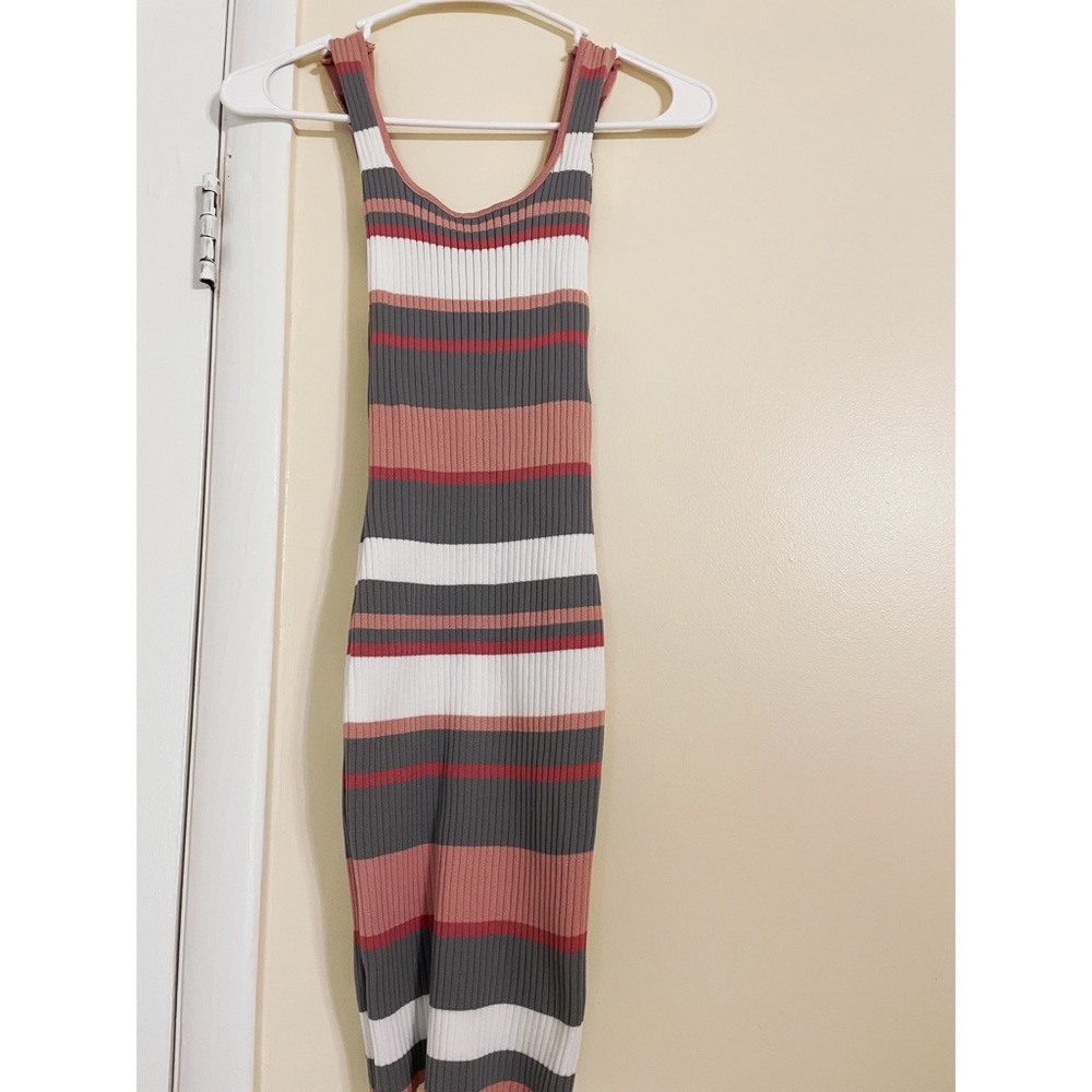 Small striped bodycon dress - never worn.